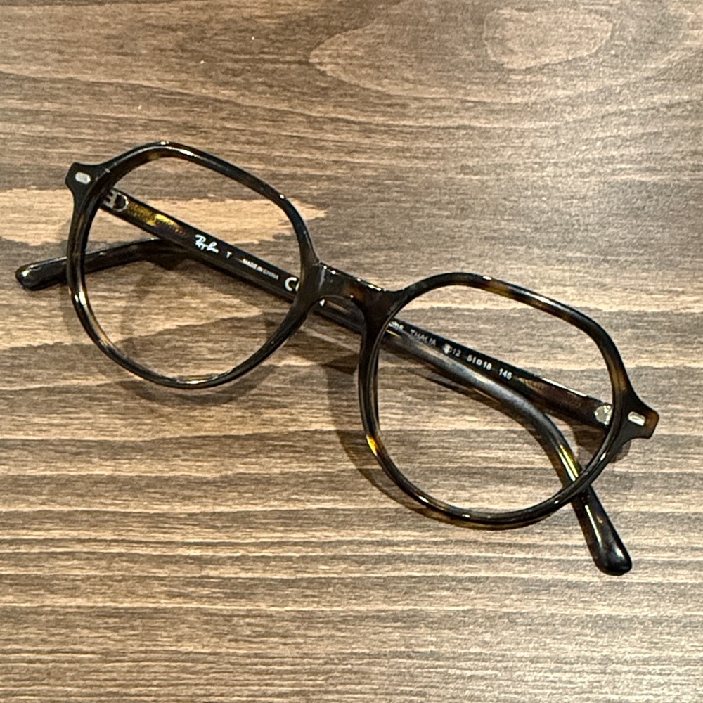 Ray-Ban Classic Tortoise Round Eyeglasses
